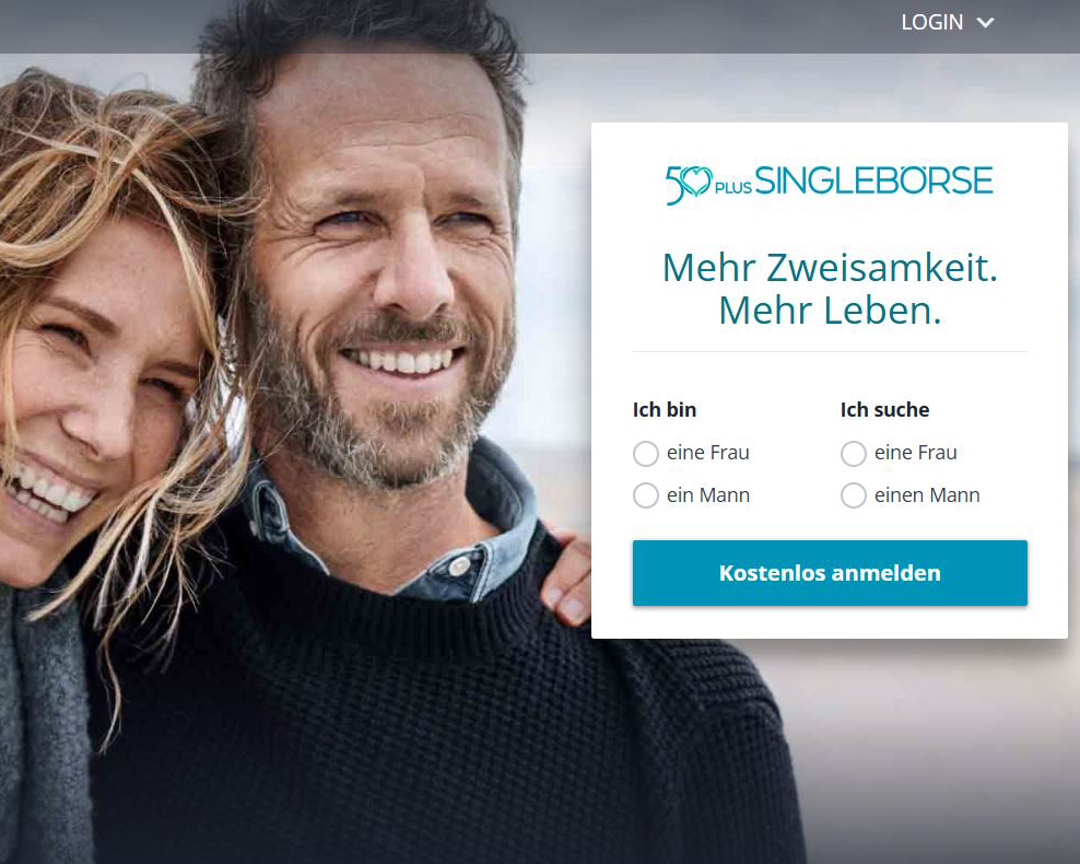 50plus Singlebörse Logo